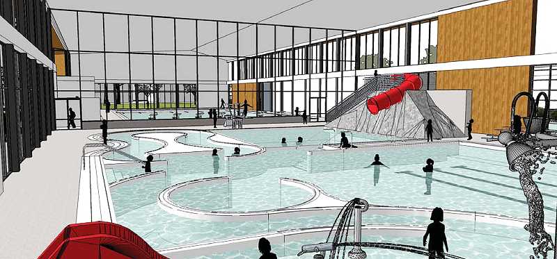 Newberg Aquatic Center - courtesy of Portland Tribune